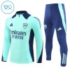 Arsenal Trainings Sweatshirt Quarter-zip 2024-25 Blauwe - Kids